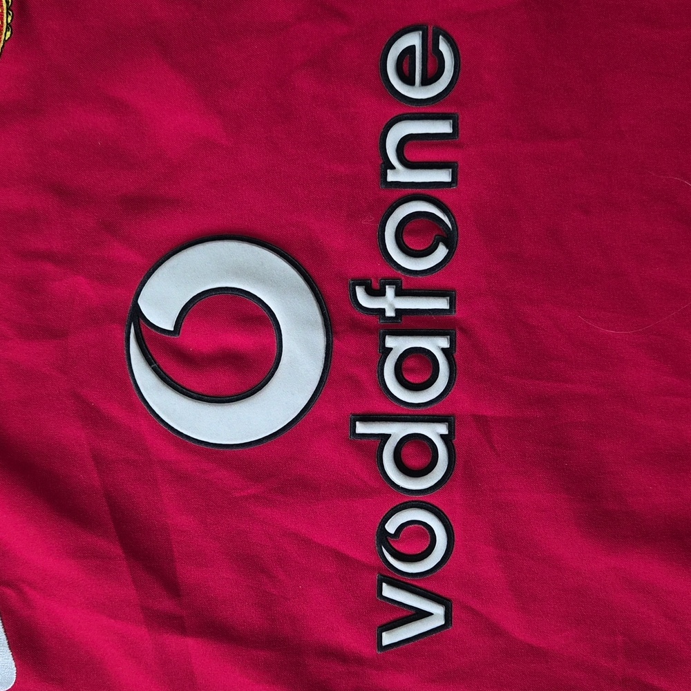 Nike Vodafone Manchester United Football Jersey Red & Black - Picture 5 of 10